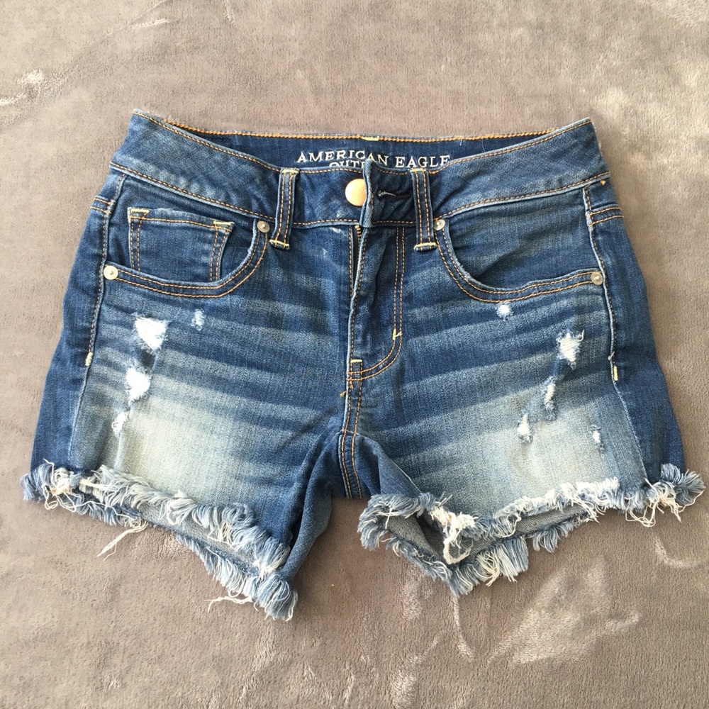 American Eagle midi shorts